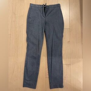 Zara Basic Gray Herringbone Pants